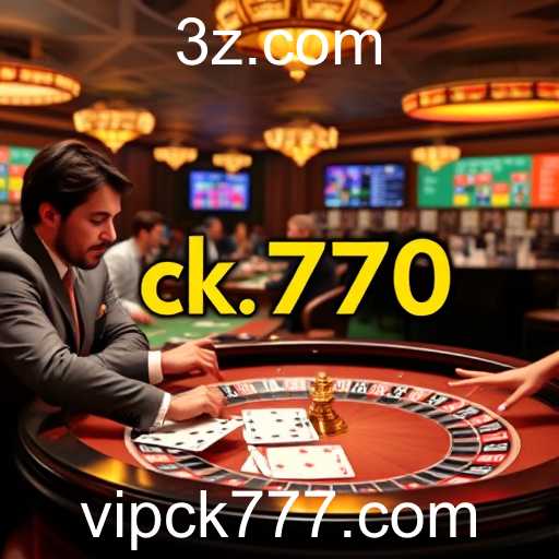 A Experiência Imersiva do Cassino ao Vivo no ck777