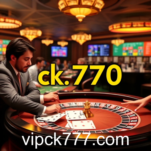A Experiência Imersiva do Cassino ao Vivo no ck777